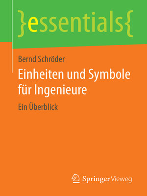 cover image of Einheiten und Symbole für Ingenieure